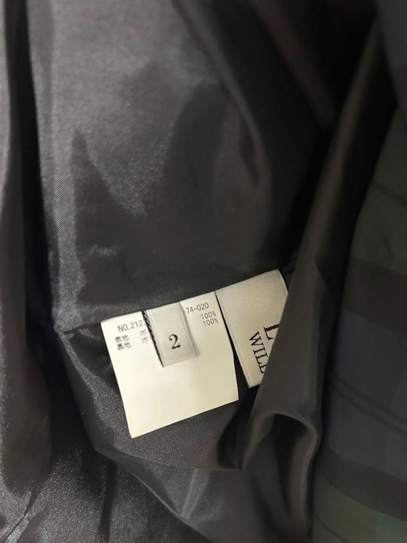 アルアバイル　ルルウィルビー MIXパターンチェックティアードスカート