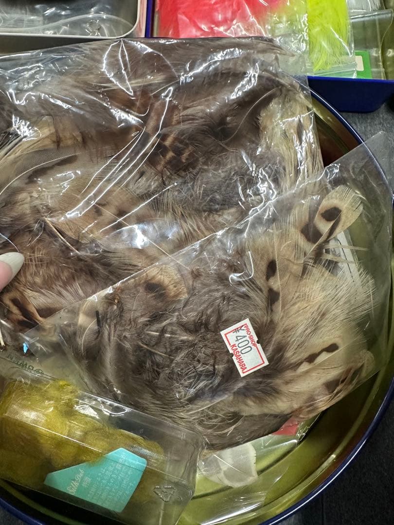 フライマテリアルセット 多様なアイテム　釣り　まとめ売り　羽　釣具　仕掛け　自作
