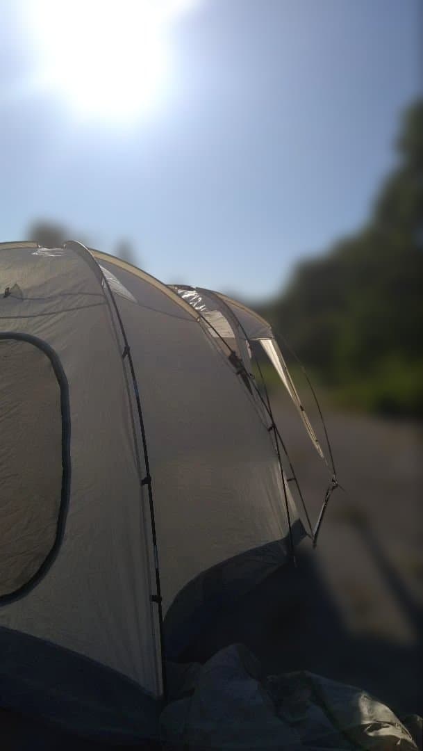 キャプテンスタッグモンテスクリーン2ルームドーム型キャンプテント5.6人