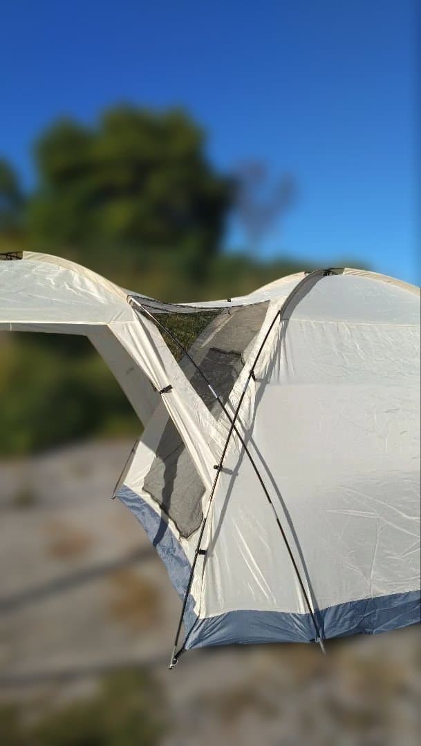 キャプテンスタッグモンテスクリーン2ルームドーム型キャンプテント5.6人