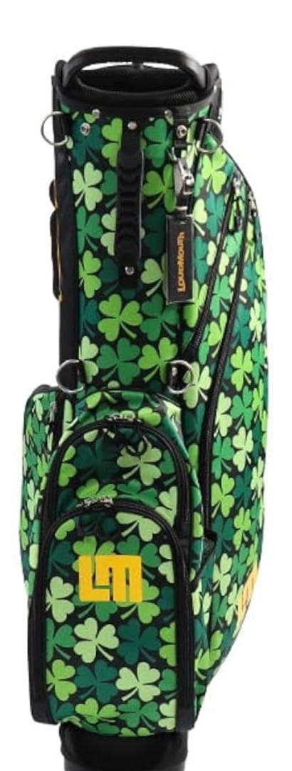 ラウンドマウス　ローバー柄 スタンドゴルフバッグ