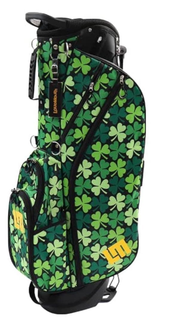 ラウンドマウス　ローバー柄 スタンドゴルフバッグ