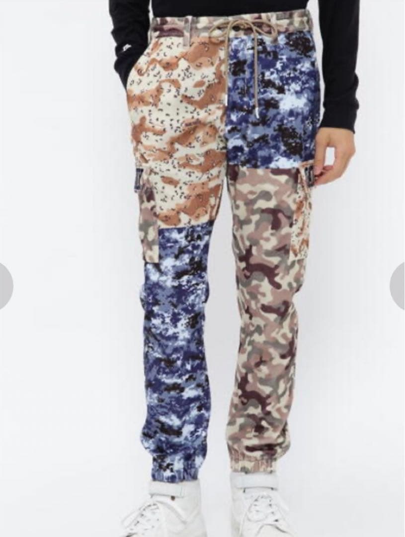 新品 パーリーゲイツ マルチ カモフラ プリント ダブルラッセル