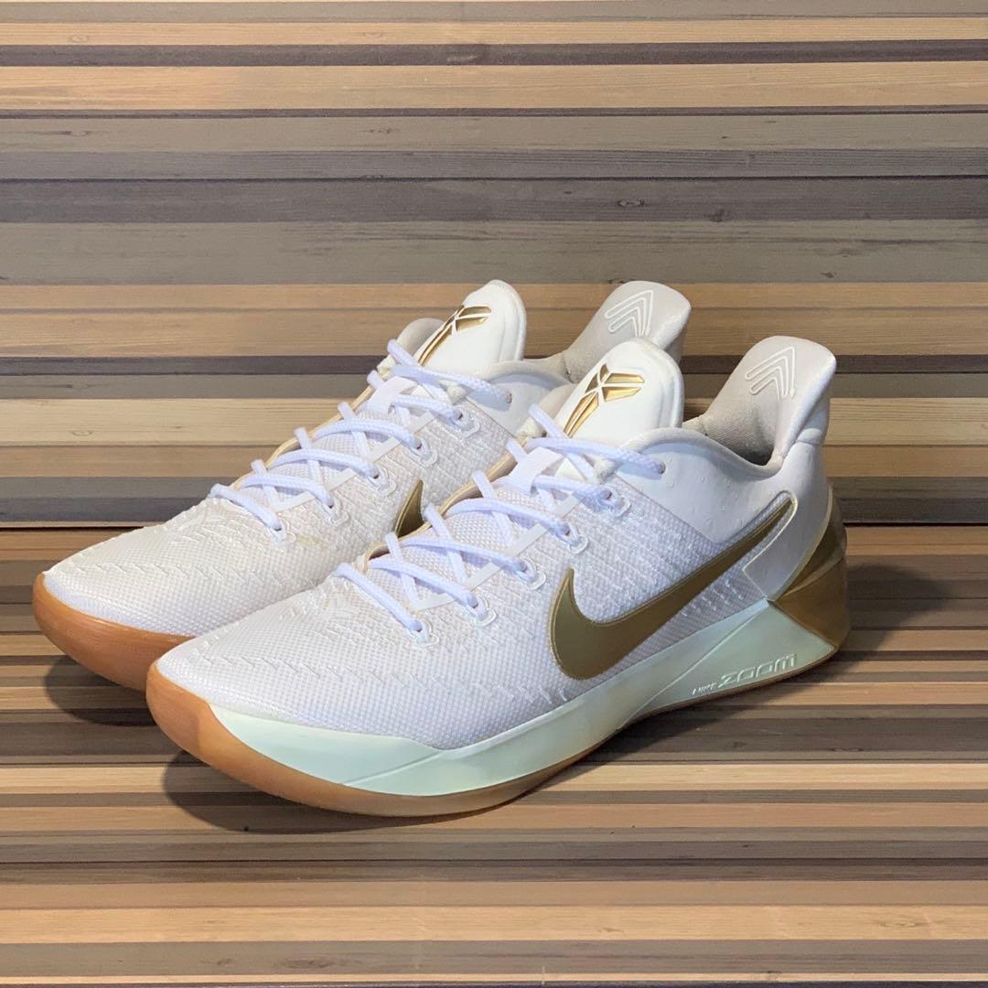 ナイキ コービー AD “ビッグステージ” ホワイト ゴールド 28.5cm