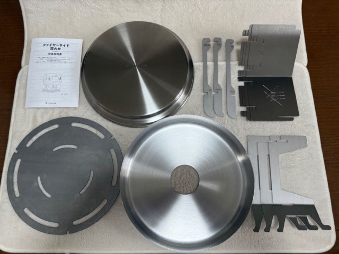 Fireside ステンレス 八角形焚き火台　新品未使用