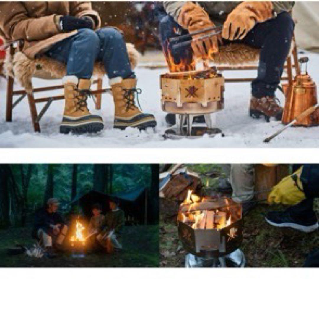 Fireside ステンレス 八角形焚き火台　新品未使用