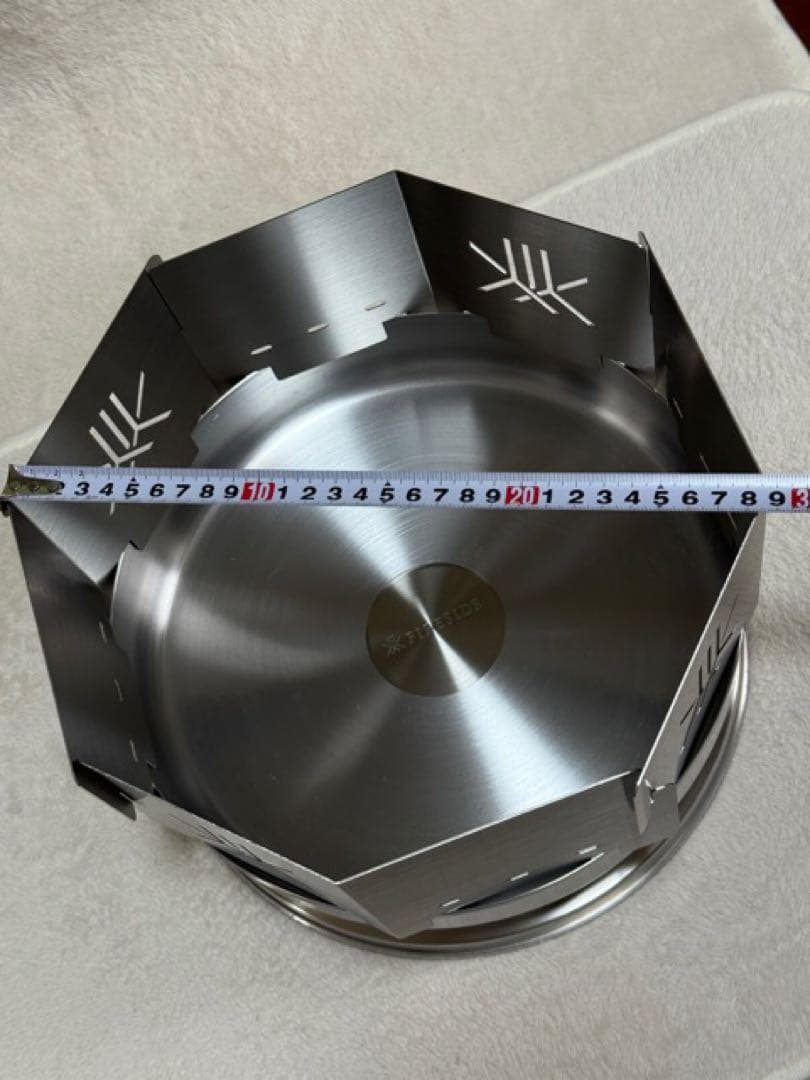 Fireside ステンレス 八角形焚き火台　新品未使用