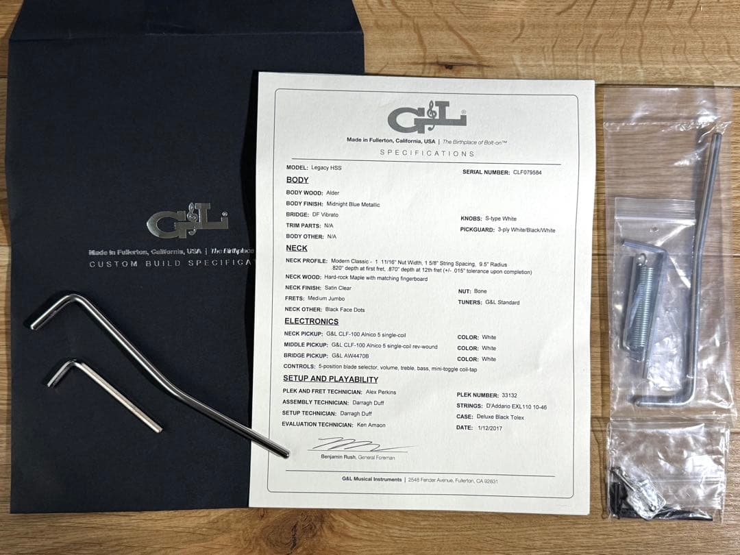 ギター G&L Legacy HSS Stratocaster Made in USA