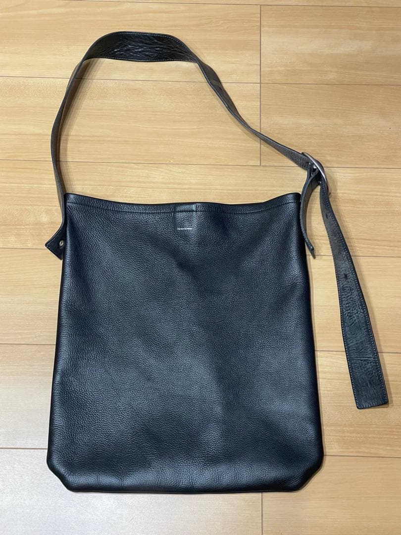 Hender Scheme one side belt bag 本革　BLACK