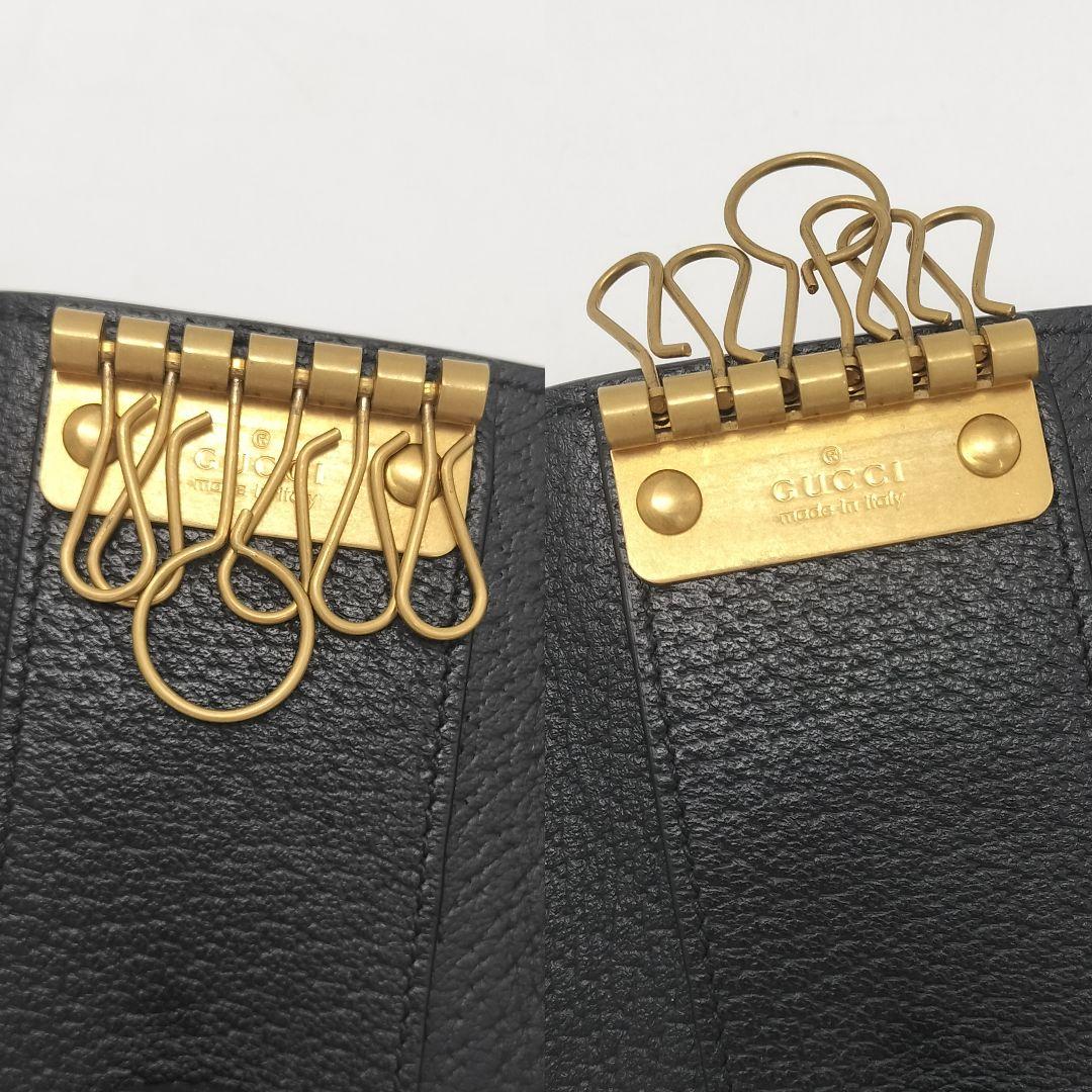 未使用品✨グッチ　キーケース　レザー