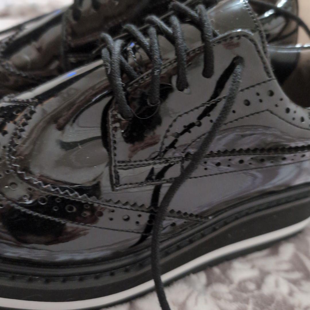 セントアンドリュース　レディースシューズ ブラック 24㌢