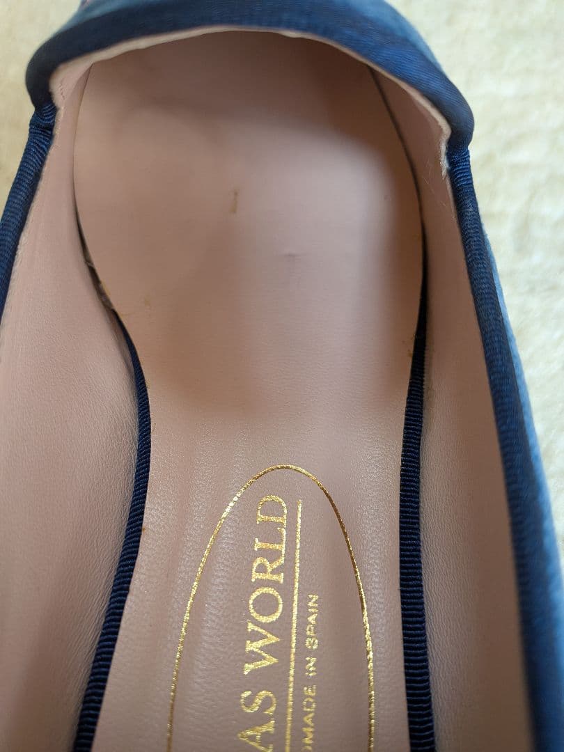 新品 BEARDSLEY 《CALITAS WORLD》ローファー(ブルー)