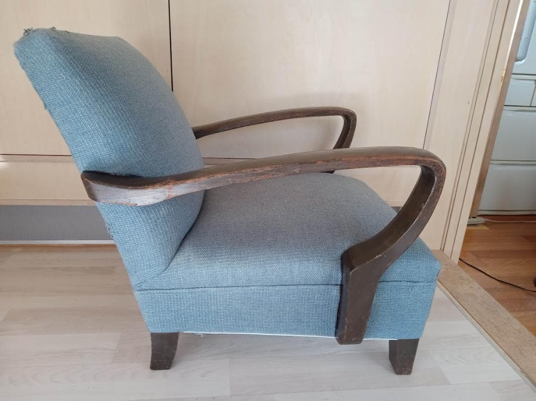 昭和レトロ 昭和30年代 アームソファ 一人掛けソファ アームチェア No.2