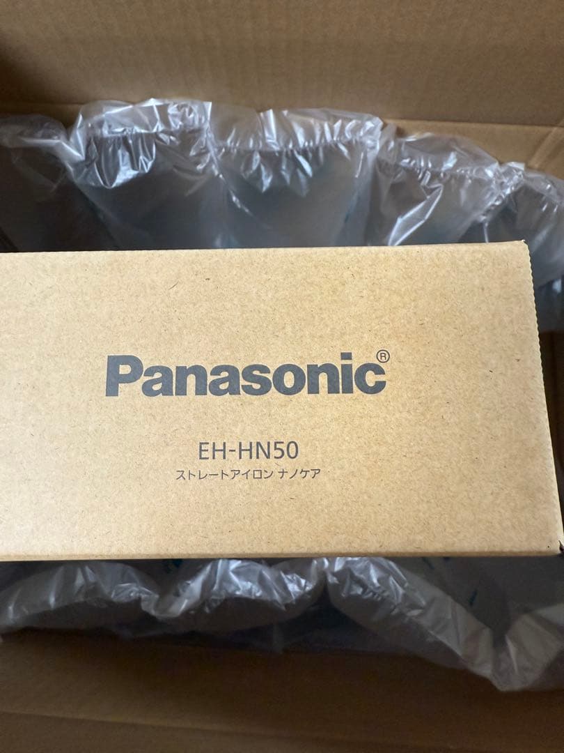 パナソニック ストレートヘアアイロン 高浸透ナノイー&ミネラルEH-HN50-A