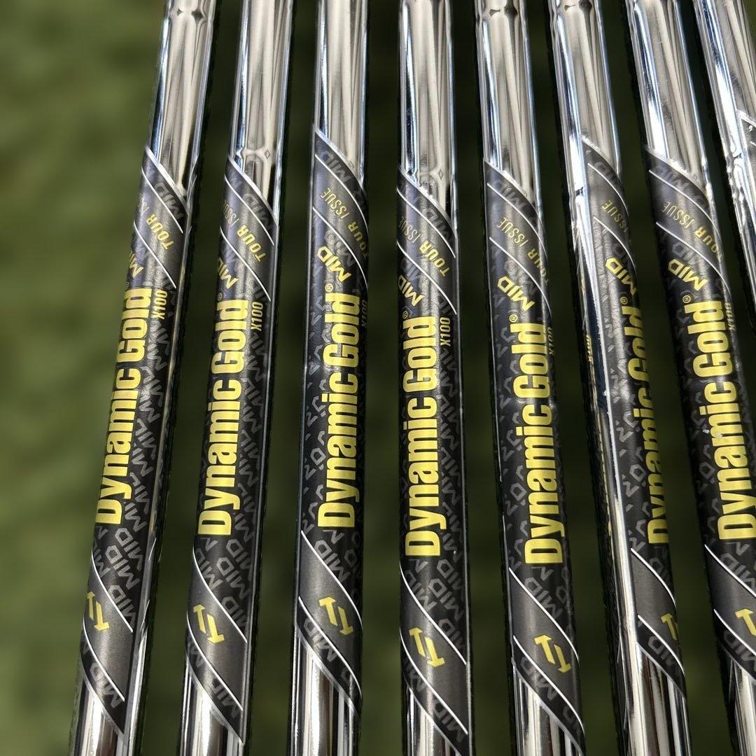 ダイナミックゴールド ツアーイシューMID X100 4i〜Aw 8本セット