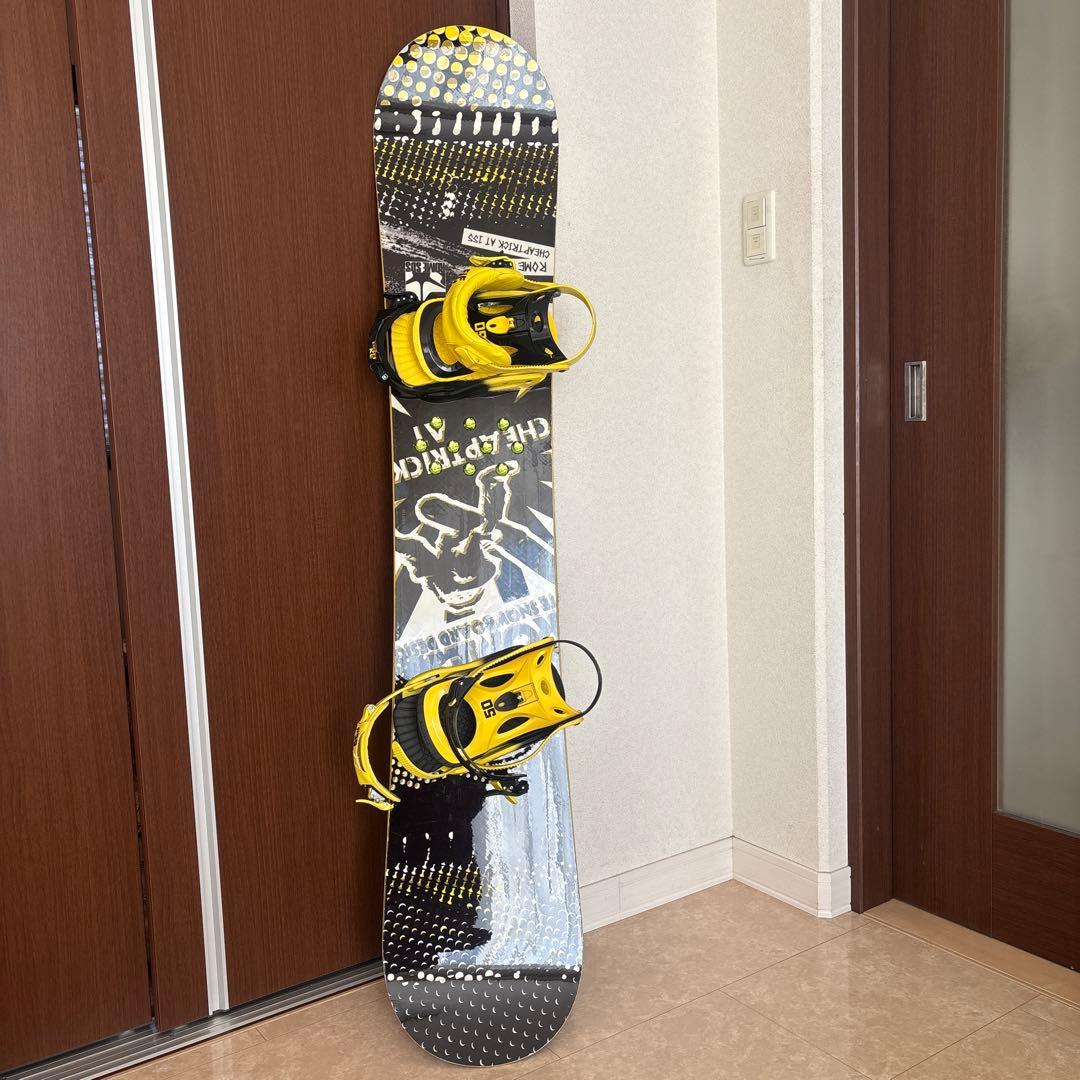 ROME SDS スノーボードセット CHEAP TRACK AT155