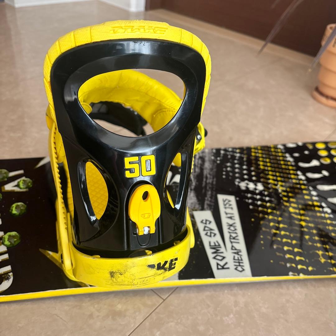 ROME SDS スノーボードセット CHEAP TRACK AT155