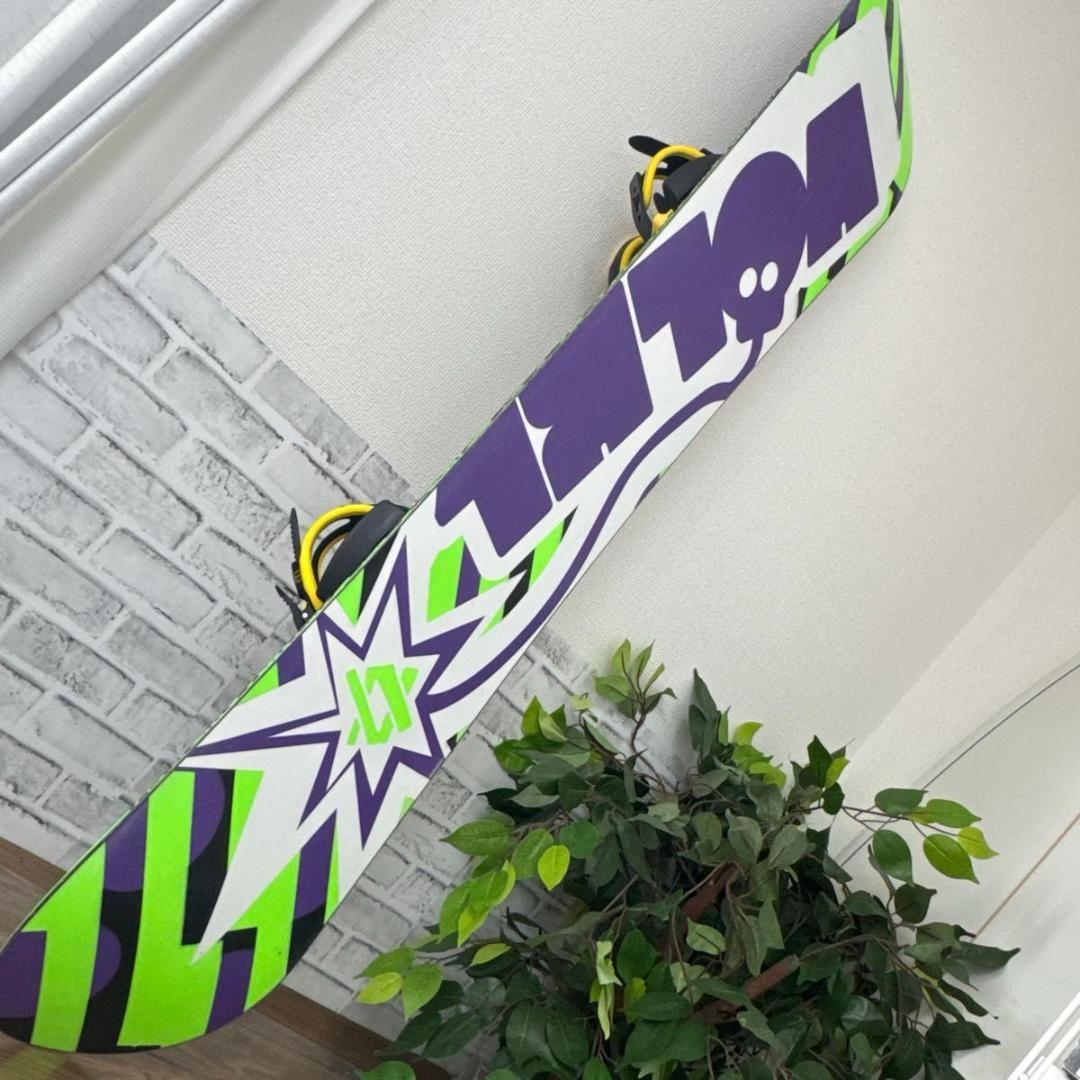 初心者レディースセットVOLKLスノーボード3点セット148cmサロモン24cm