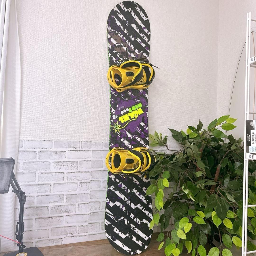 初心者レディースセットVOLKLスノーボード3点セット148cmサロモン24cm