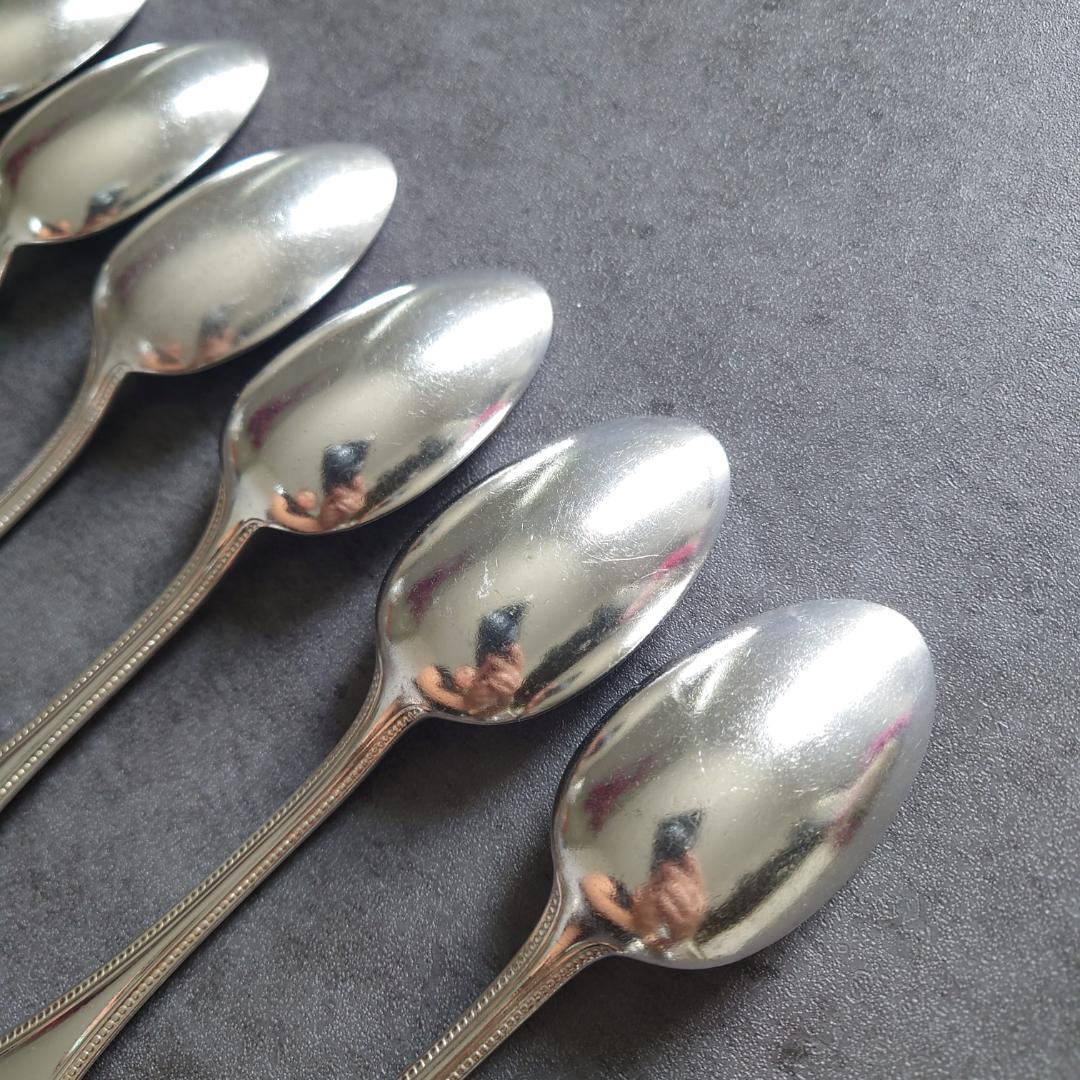 希少 クリストフル パール デザートスプーン 6点