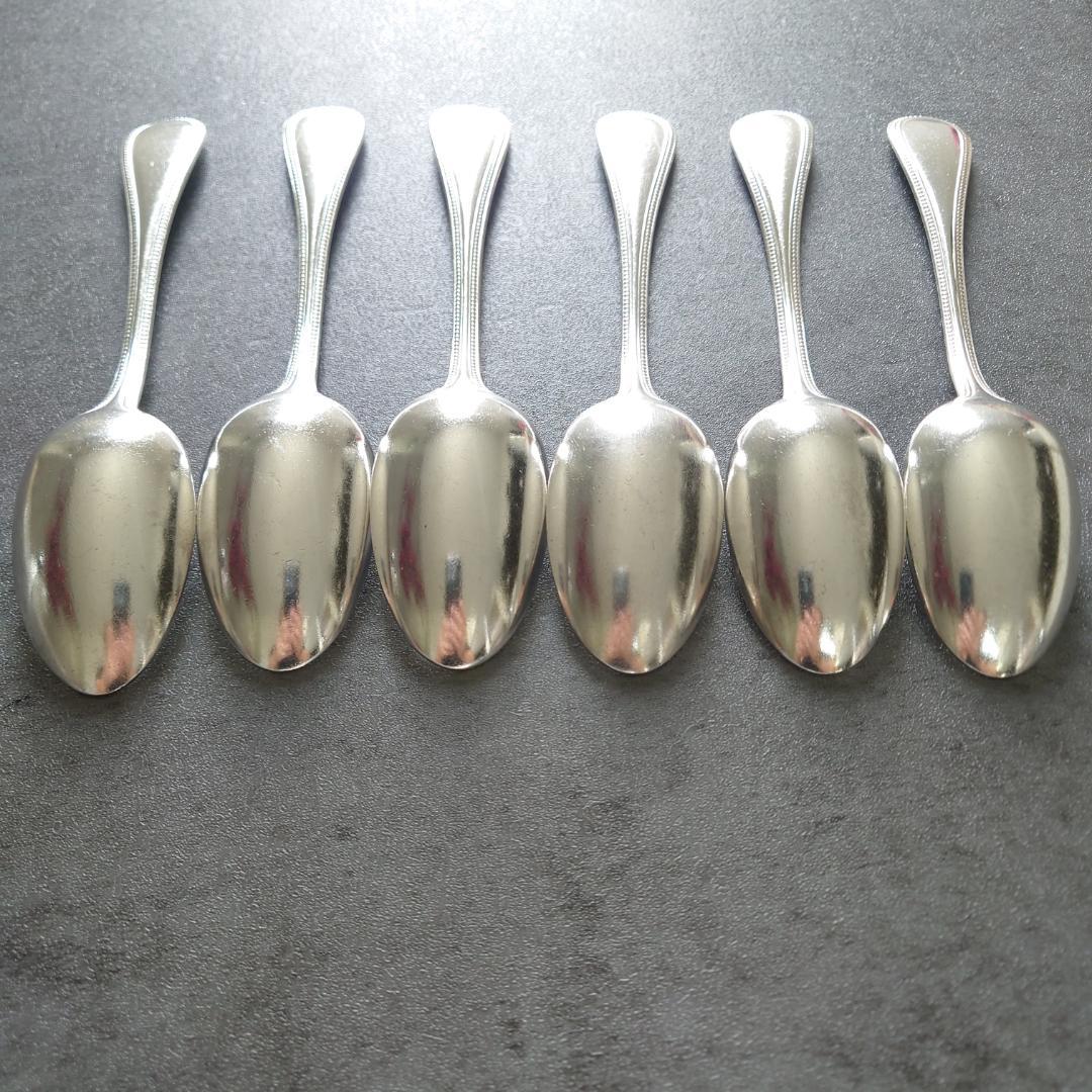希少 クリストフル パール デザートスプーン 6点