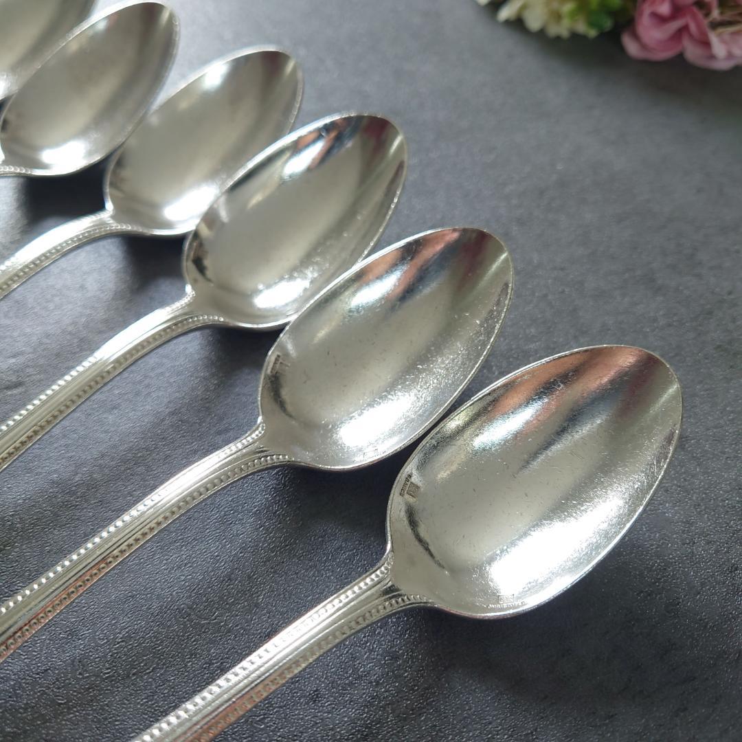 希少 クリストフル パール デザートスプーン 6点