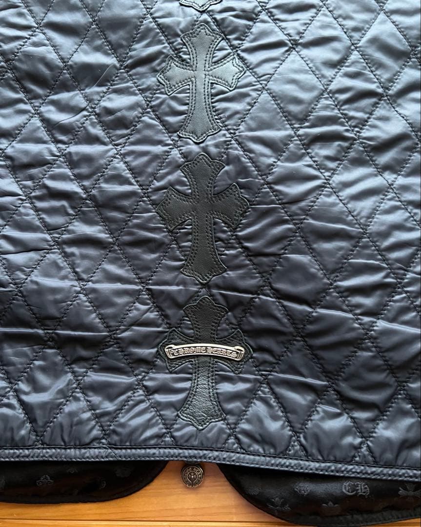 クロムハーツ PAPA キルティングナイロンベスト chrome hearts