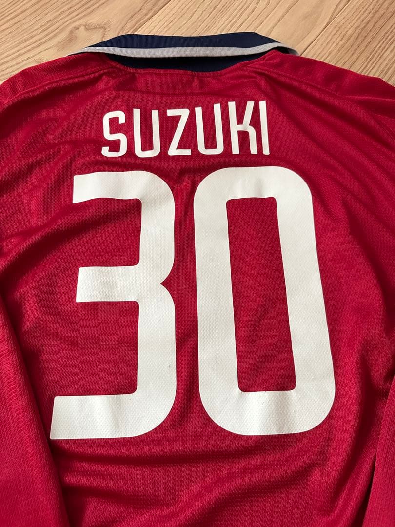 鹿島アントラーズ NIKE 2002-2003 支給品ユニフォーム 鈴木隆行