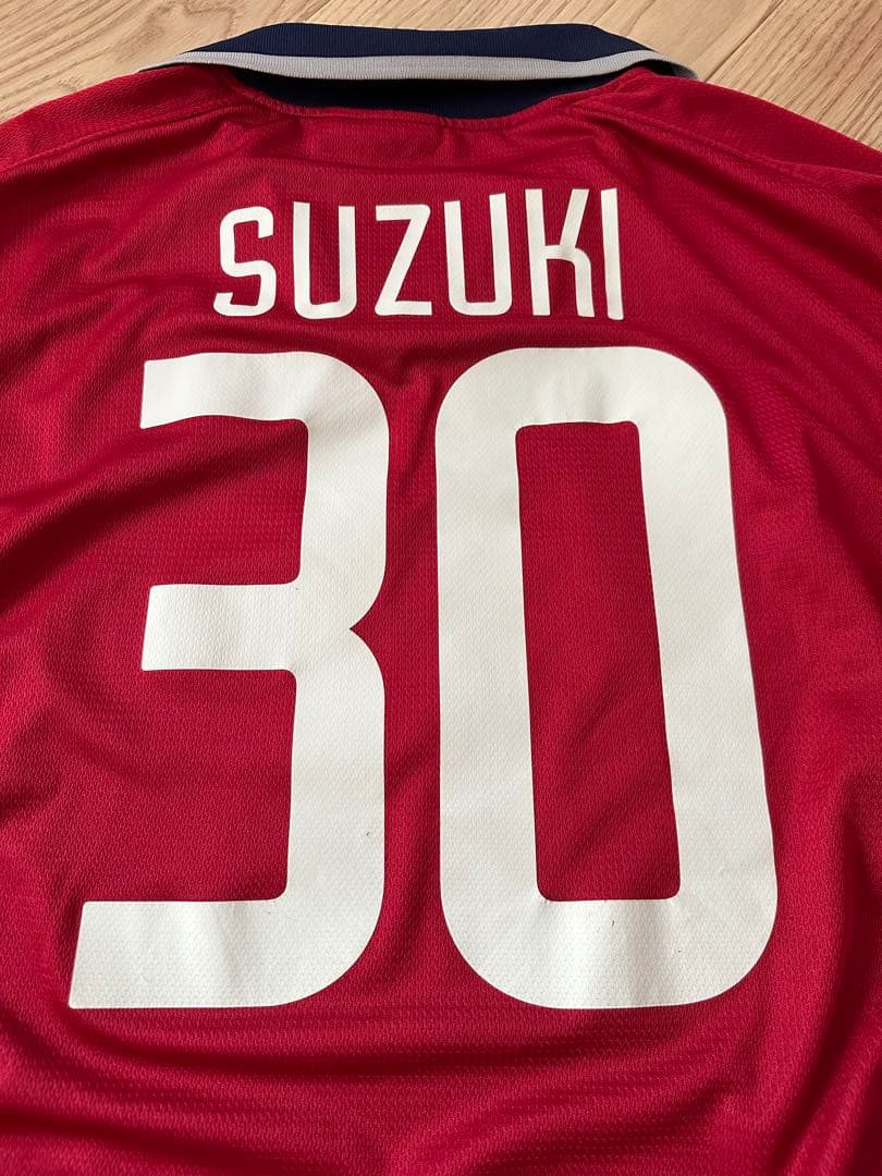 鹿島アントラーズ NIKE 2002-2003 支給品ユニフォーム 鈴木隆行