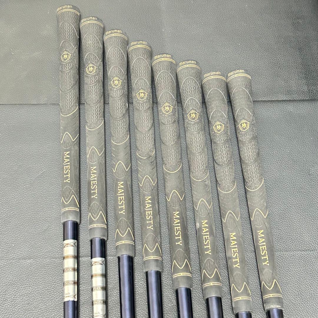 マルマン マジェスティ ロイヤルブラック アイアンセット 8本 LV510 R