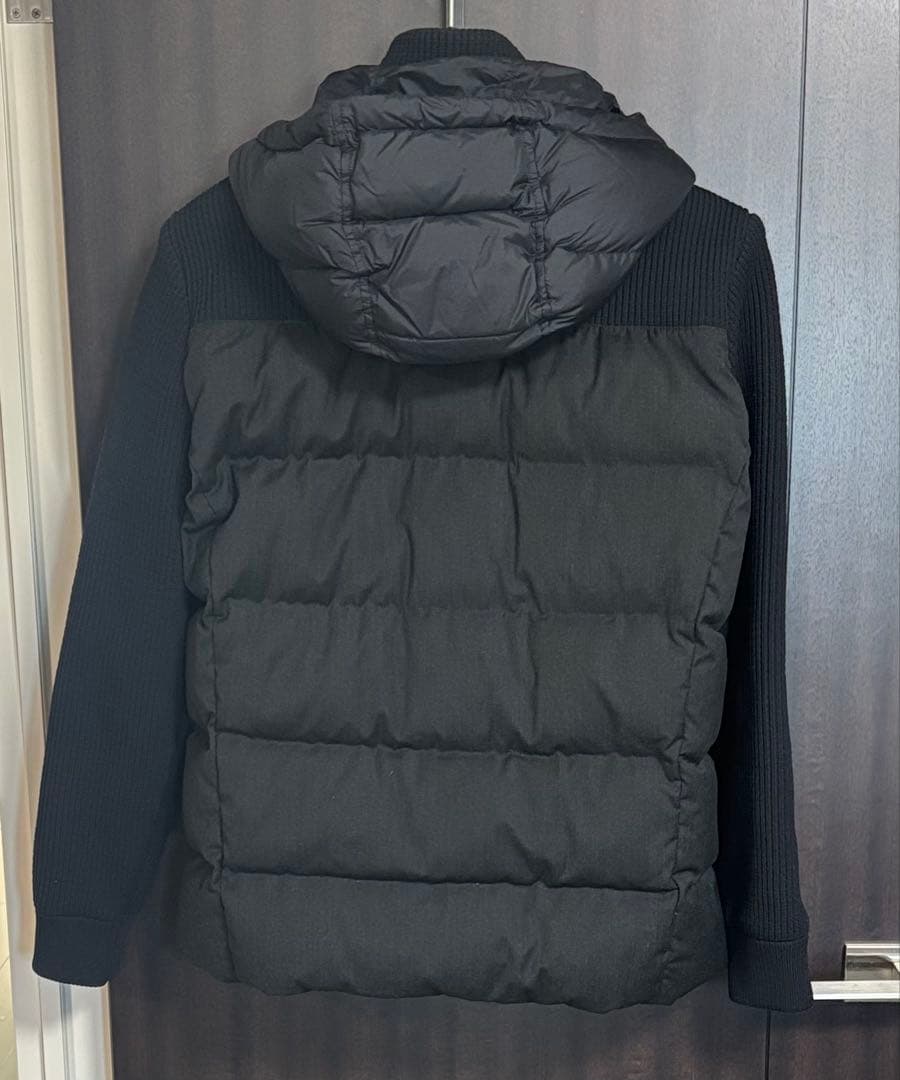 【C.P.COMPANY】 異素材 ダウンジャケット 黒