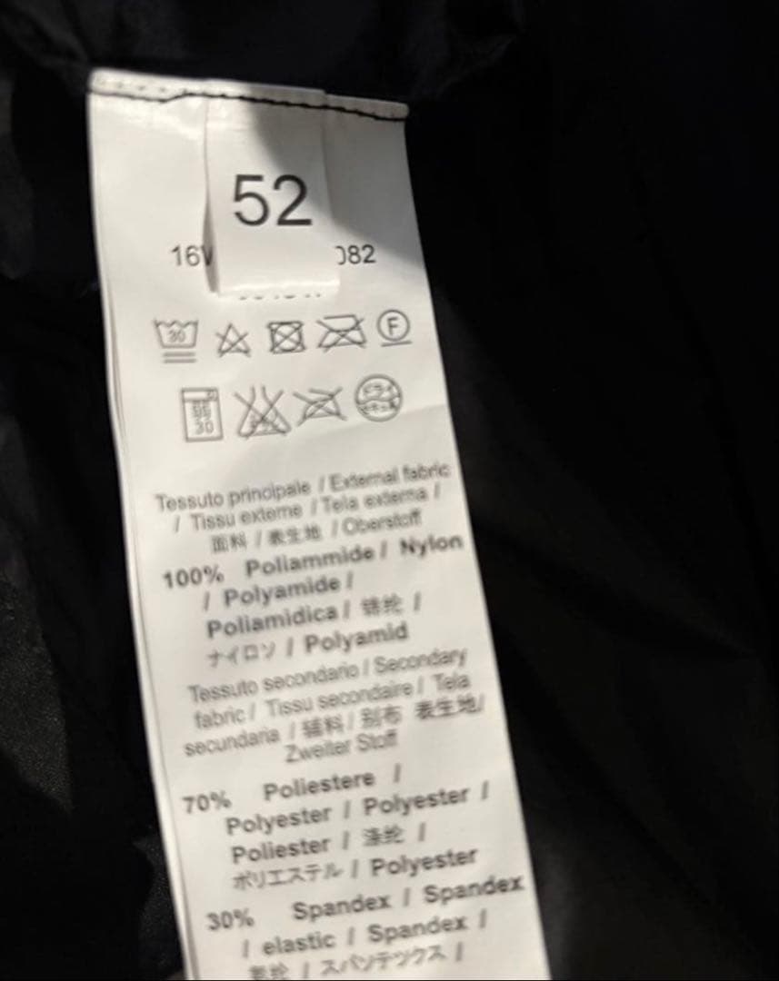 【C.P.COMPANY】 異素材 ダウンジャケット 黒