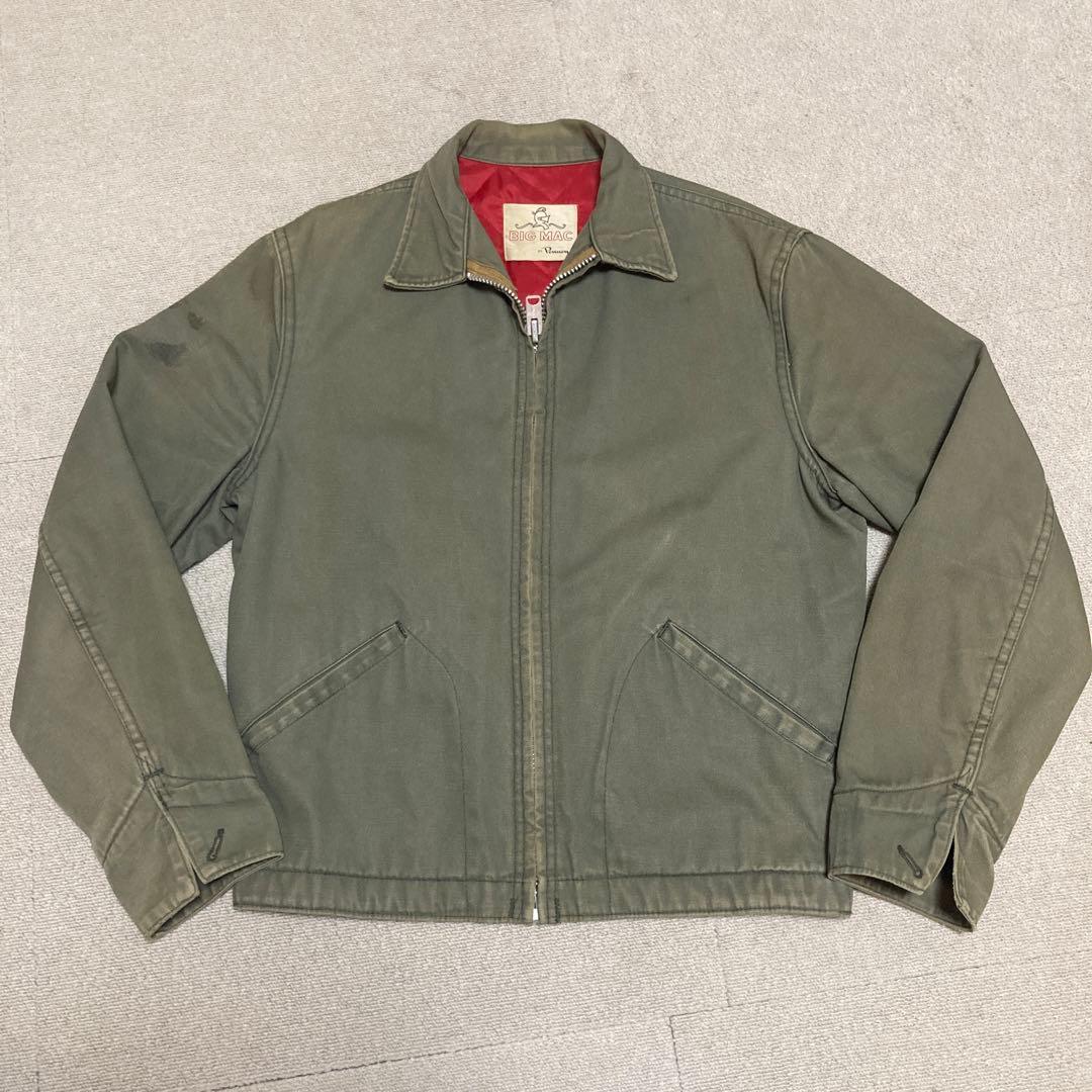 70's BIG MAC ワークジャケットpennys talon ビンテージ - メルカリ