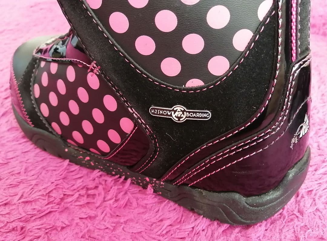K2 ダイヤル式 BOA スノーボード ブーツ レディース 女の子 23.5