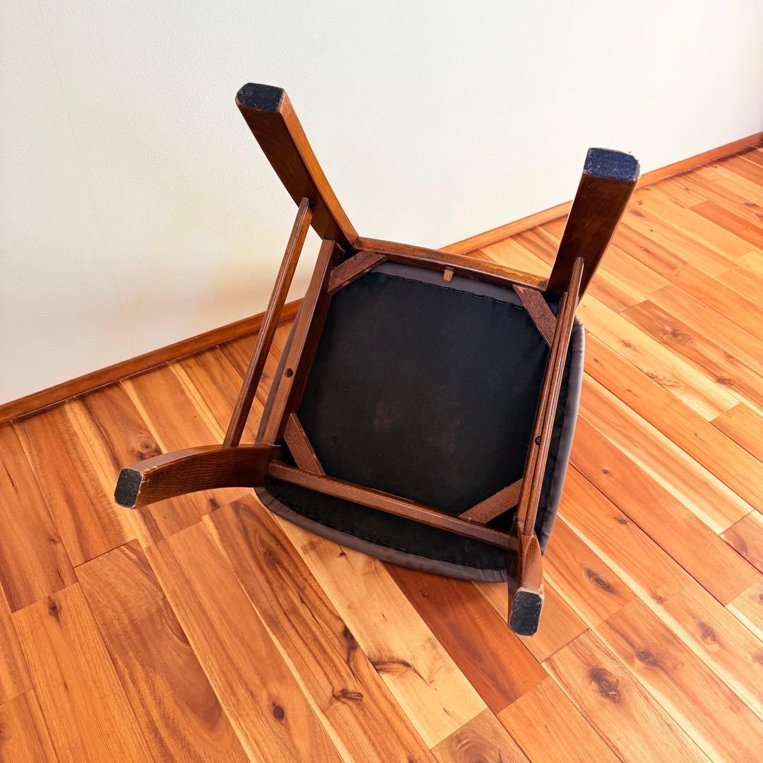 ①カリモク　ダイニングチェア　木製　karimoku 椅子　イス　コロニアル