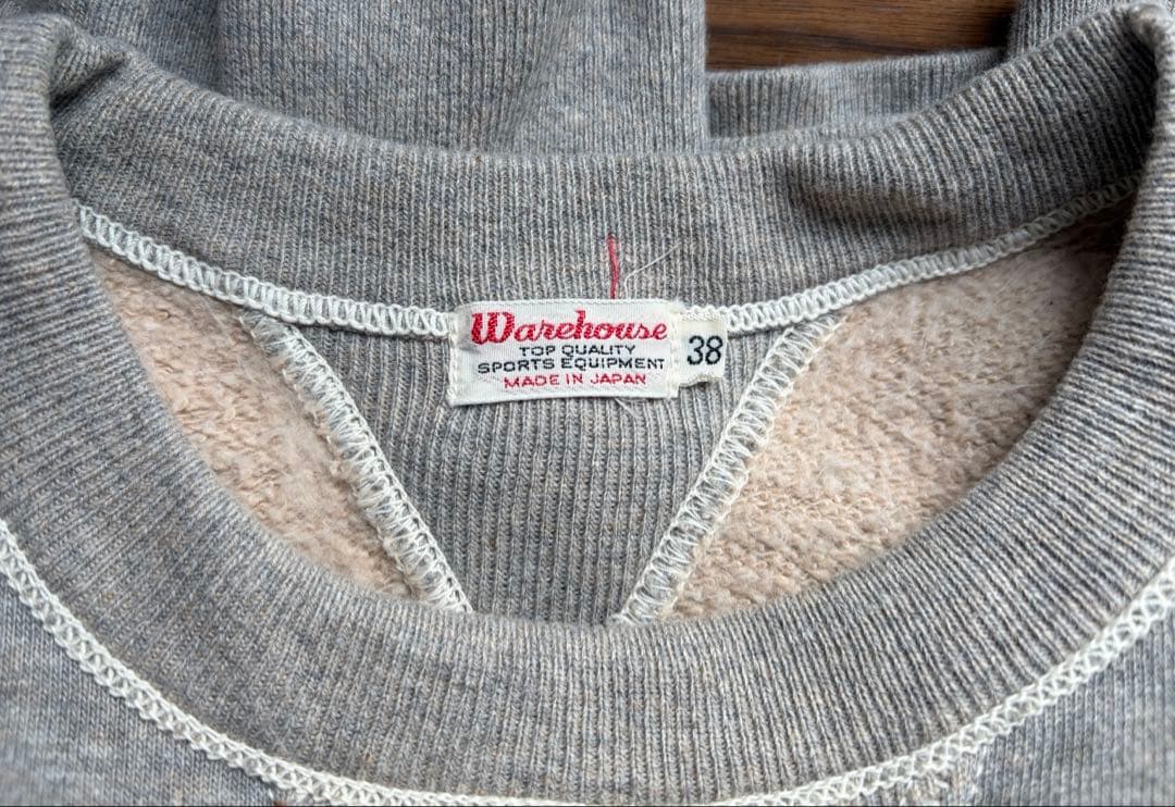 未使用品　WAREHOUSE スウェット403 “PEPPERS” サイズ38