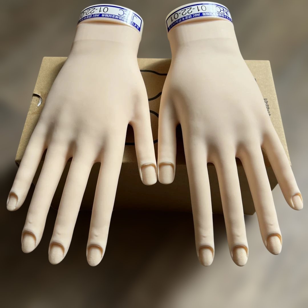 認定モデルハンド,チップ10指×12,テープ20指×6,他セットでお得