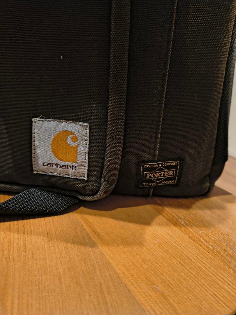 m*a様 レコードバッグ carhartt porter wネーム 藤原ヒロシ