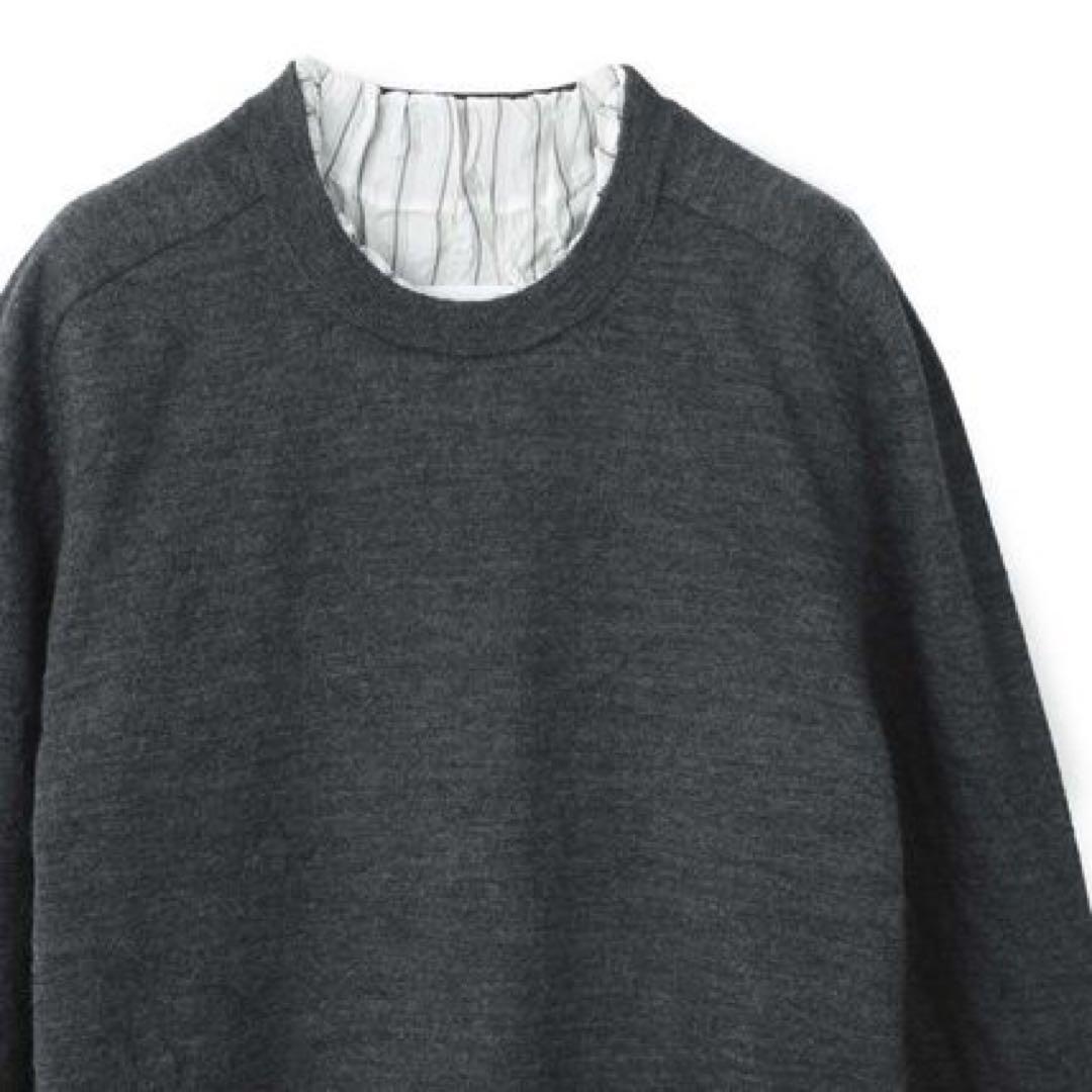 Maison Margiela クルーネックニット ダークグレー