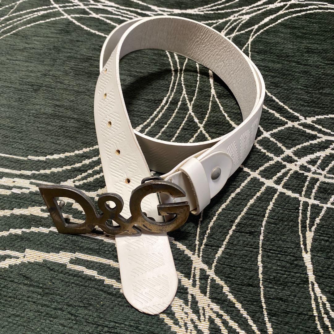 小物 Dolce&gabbana logo buckle belt