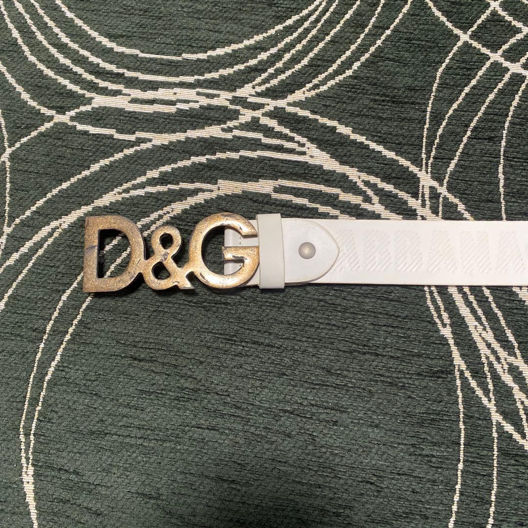 小物 Dolce&gabbana logo buckle belt
