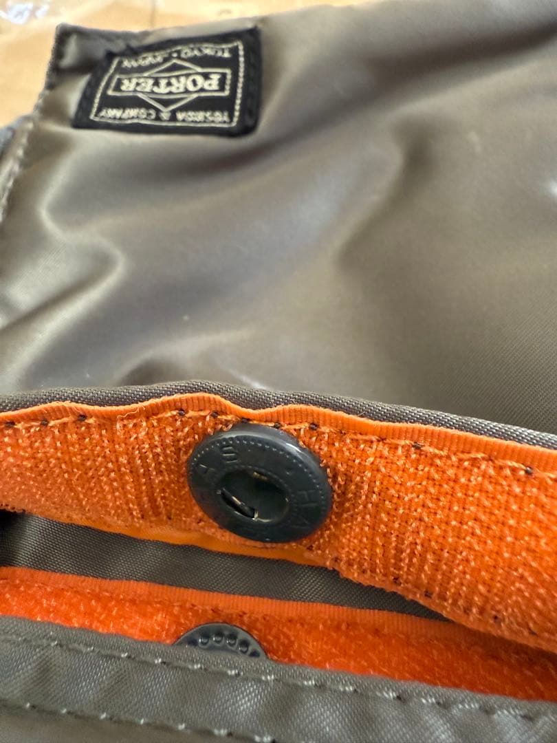 【廃盤色】吉田カバン PORTER ボディバッグ ショルダー シルバーグレー