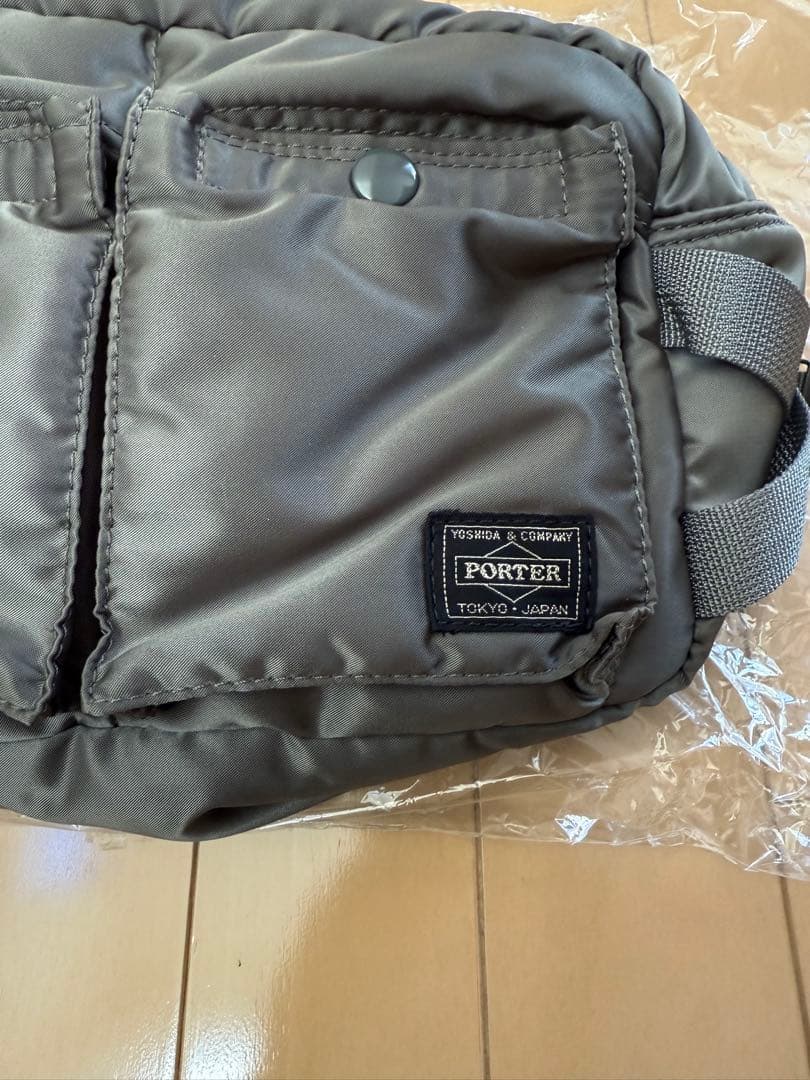【廃盤色】吉田カバン PORTER ボディバッグ ショルダー シルバーグレー