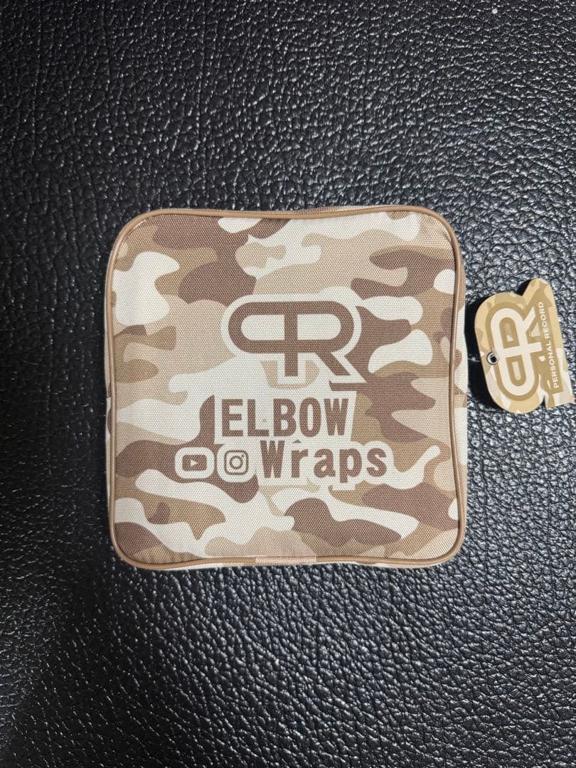 最新モデル】パーソナルレコード エルボーラップ(デザートカモ)