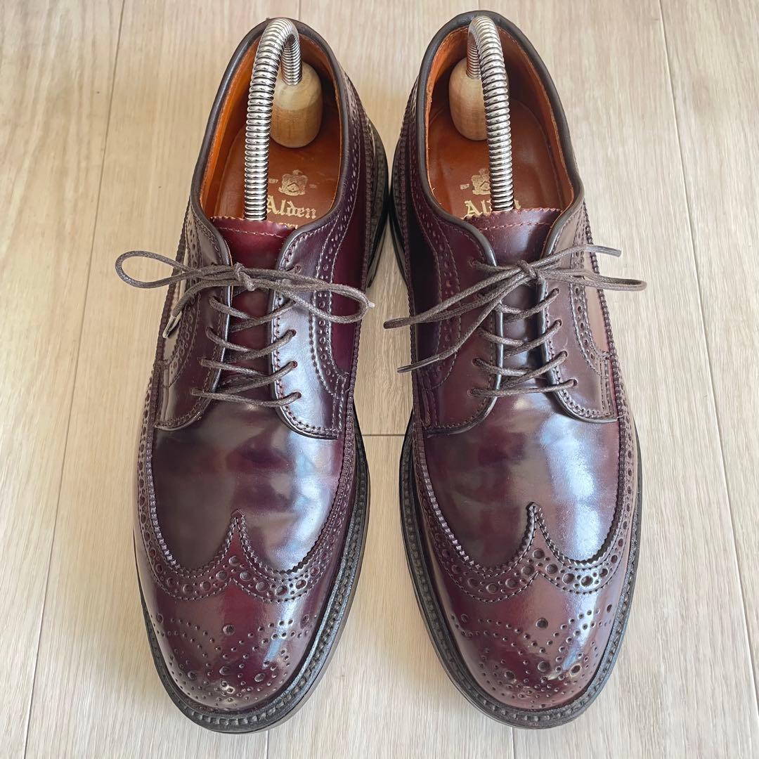 Alden オールデン 975 ロングウィング コードバン バーガンディ 6.5