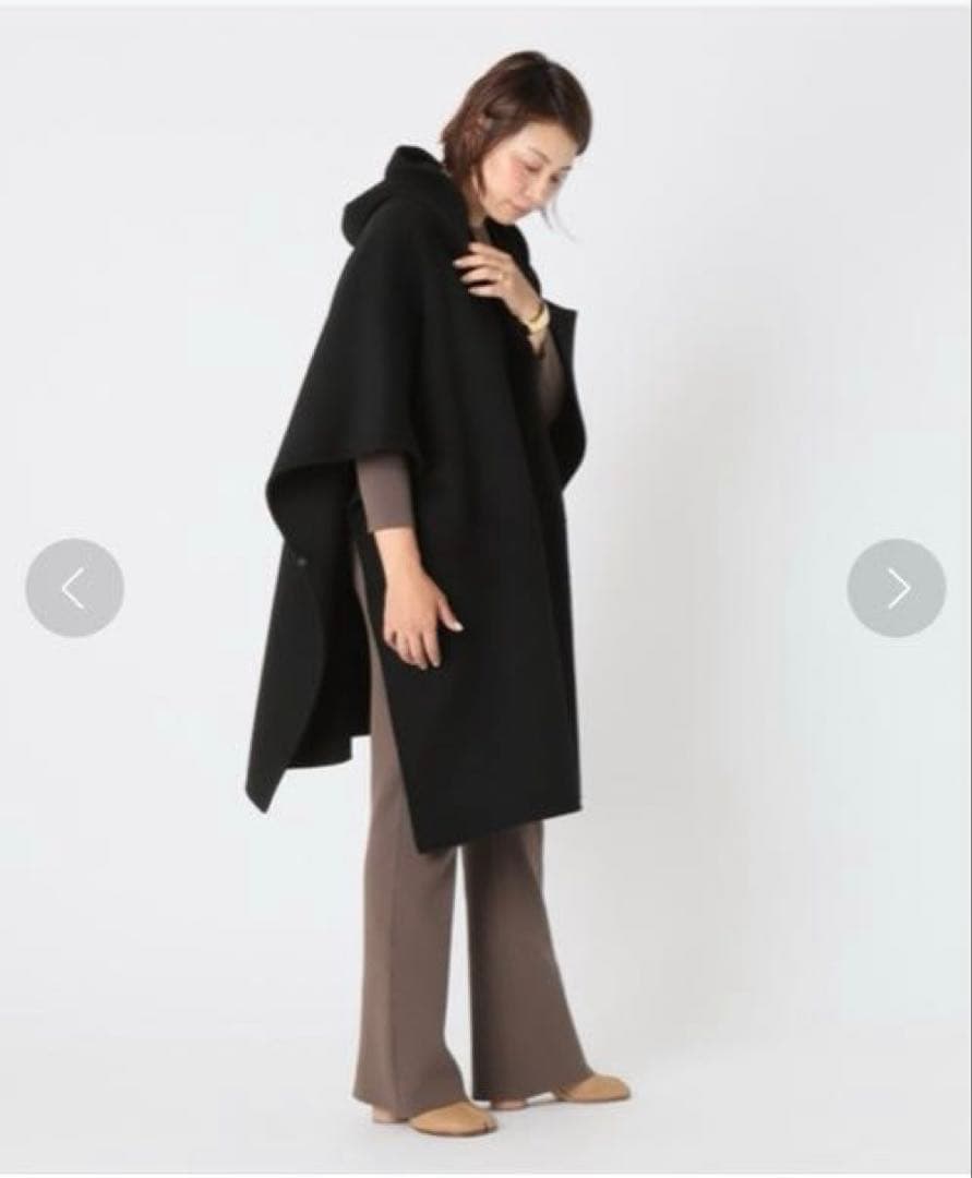 victorian ポンチョ/ブラック