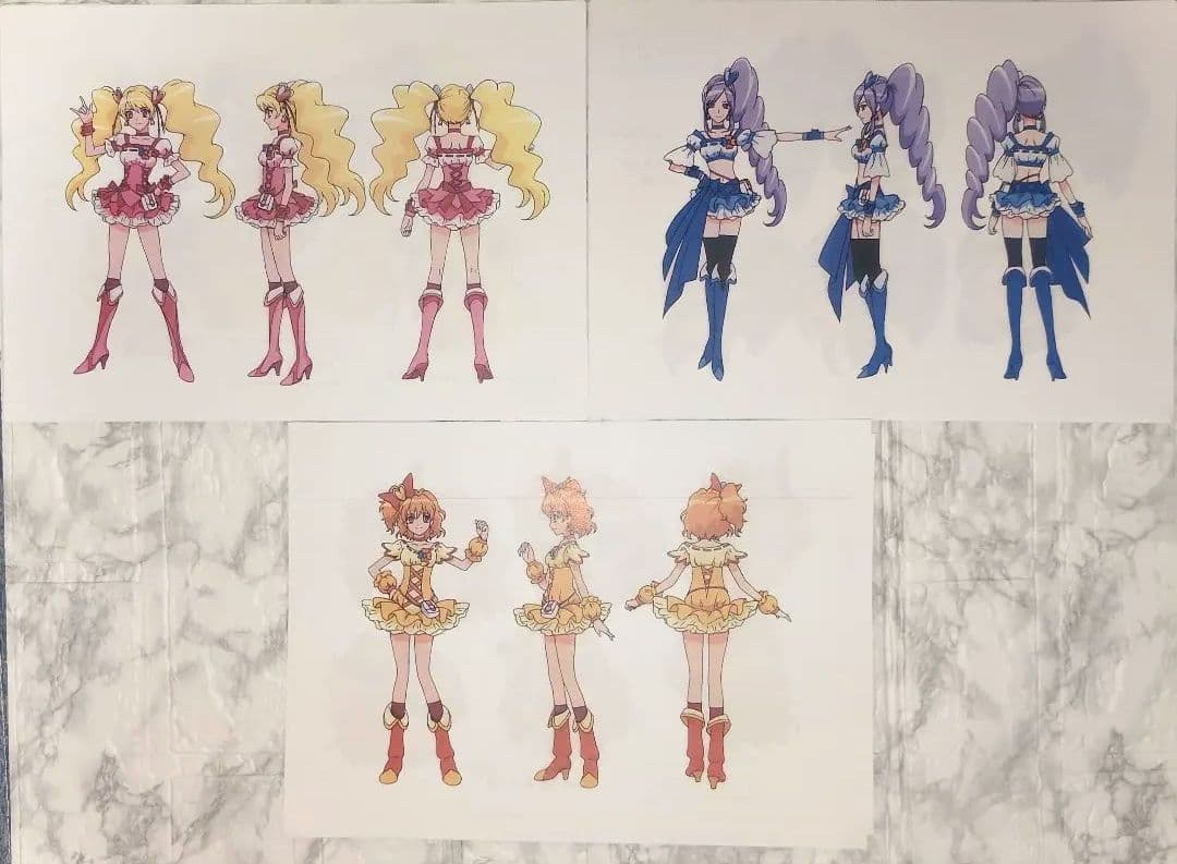 アニメ 映画 プリキュアオールスターズDX 設定資料 - メルカリ