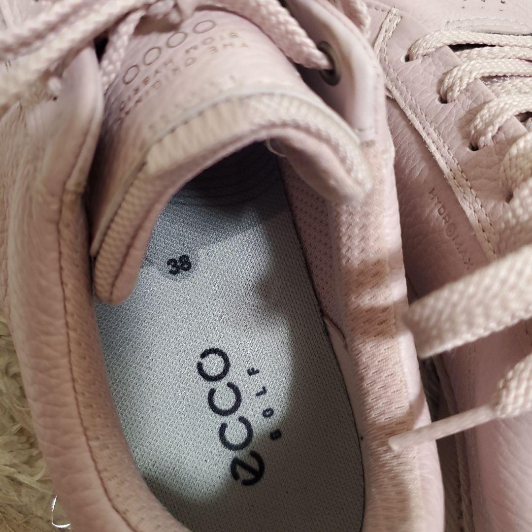 ECCO ゴルフシューズ ピンク 38