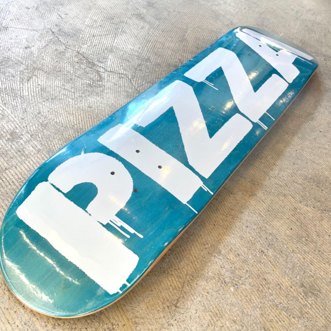 新品 PIZZA STENCIL LOGO DECK 8.25 ピザ スケボー