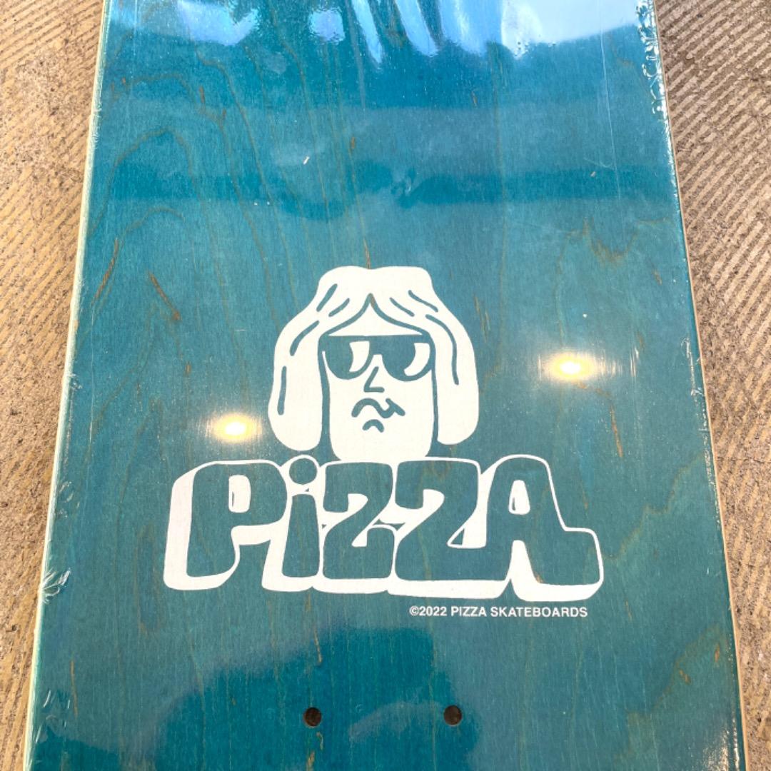 新品 PIZZA STENCIL LOGO DECK 8.25 ピザ スケボー
